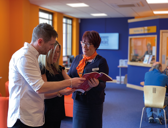 Collecting your order 