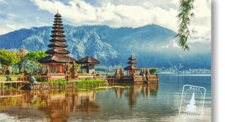 Bali destination wedding overlooking tropical ocean cliffs