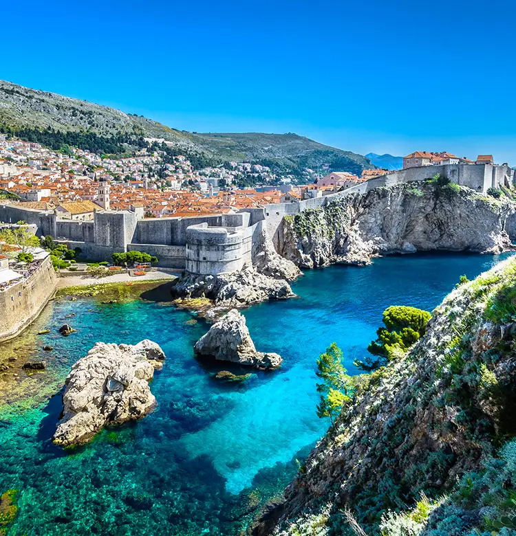 Fly from London to Croatia