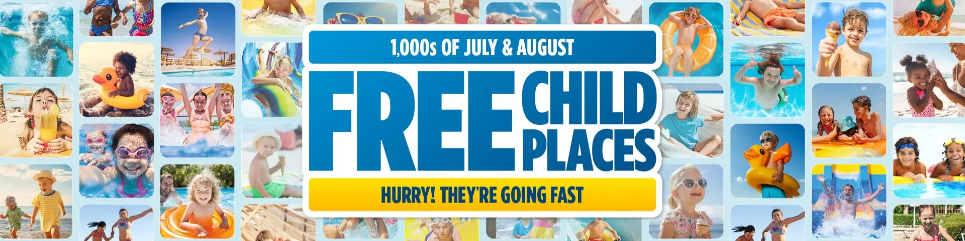 Free Child Places Holidays