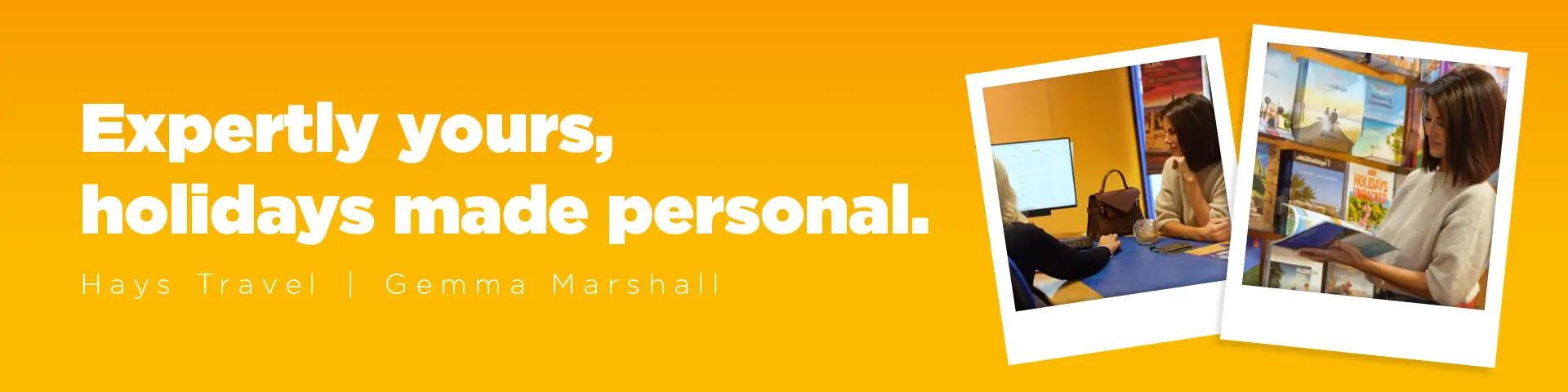 Gemma Marshall x Hays Travel