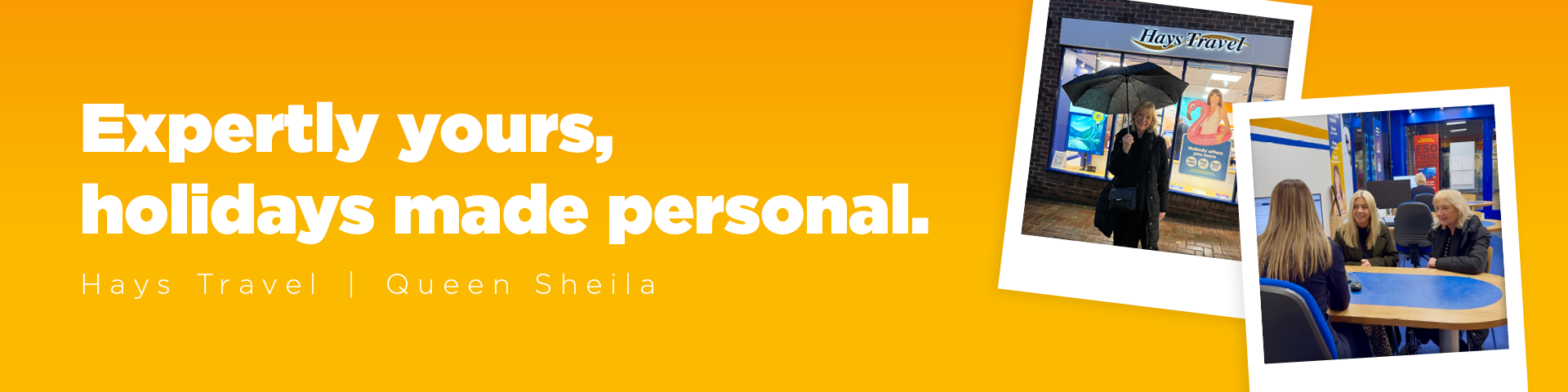 Queen Sheila x Hays Travel