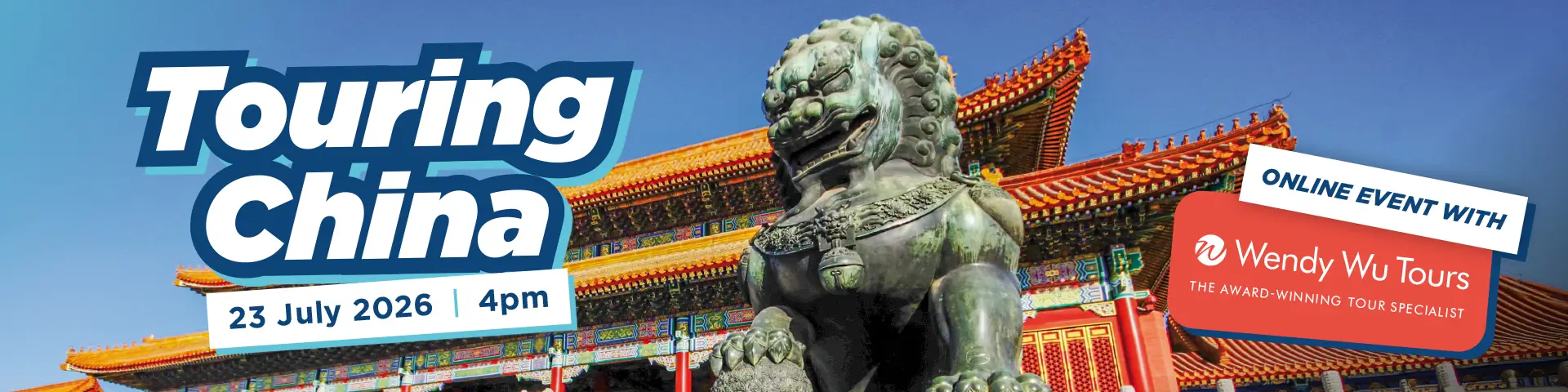Touring China event