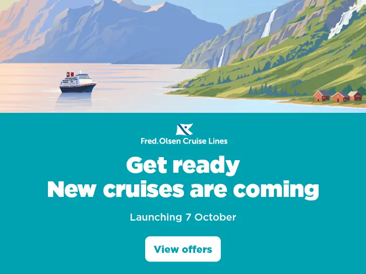 Fred. Olsen's January to June 2028 sailings