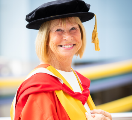 Dame Irene awarded Honorary Doctorate from University of Bradford