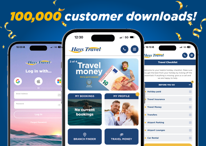 Hays travel app
