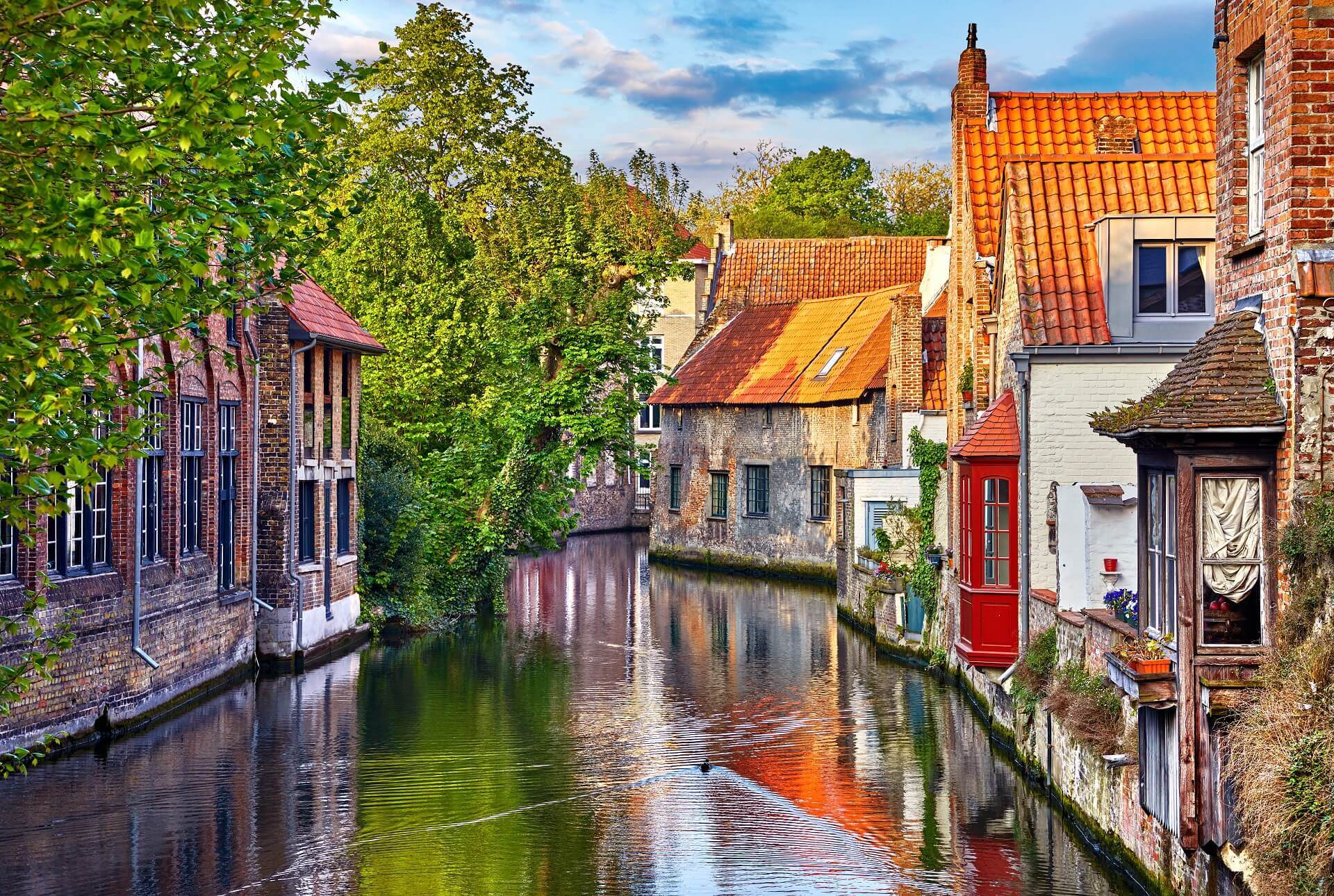 Bruges Canal, Belgium