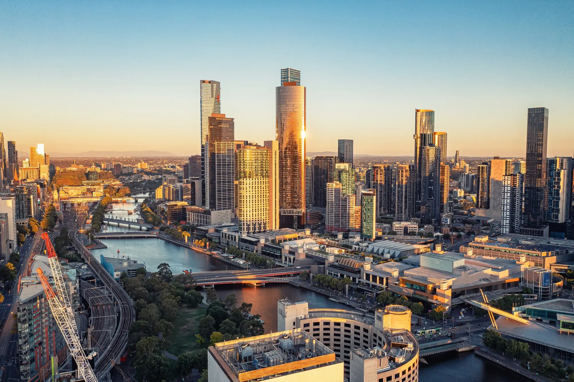 Melbourne cityscape, Victoria