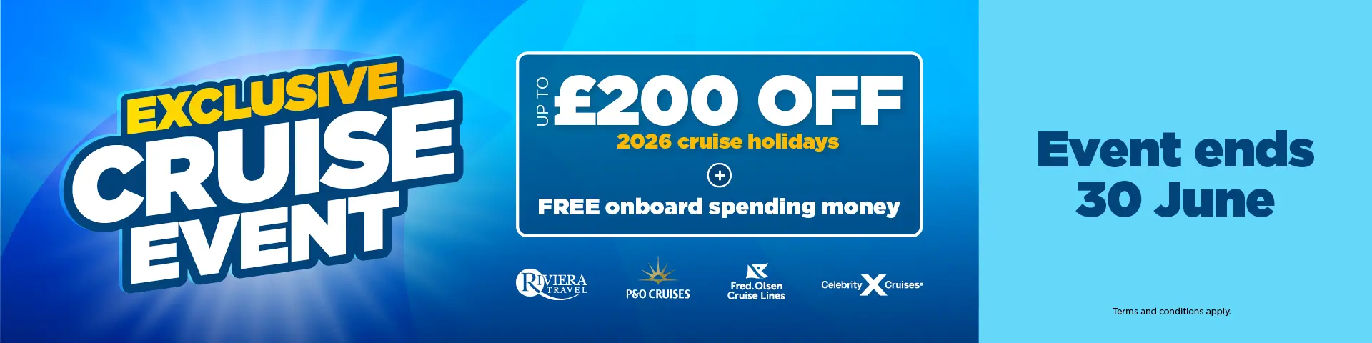 Exclusive Cruise Event