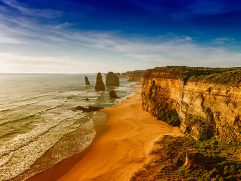 Melbourne, Canberra and Sydney 