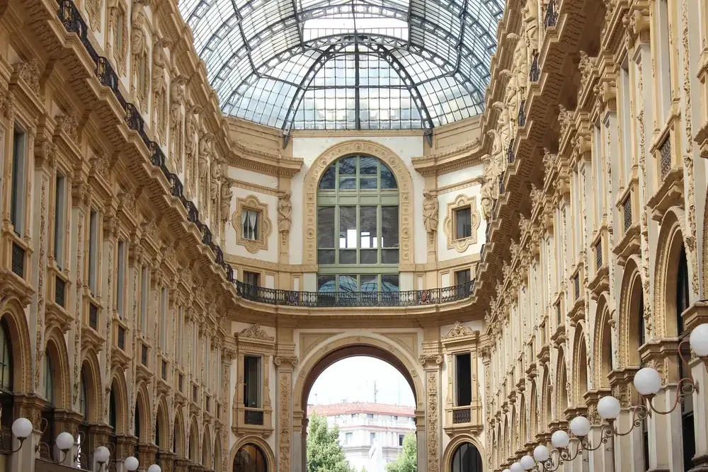 Shop in the Galleria Vittorio Emanuele II