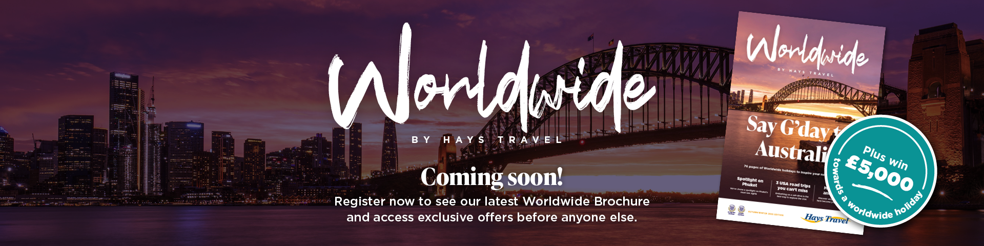 Hays Travel Worldwide Brochure
