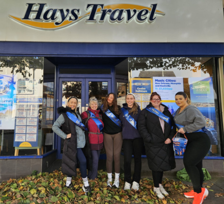 Lytham travel agents raise over £500 for local charity with 14-mile walk