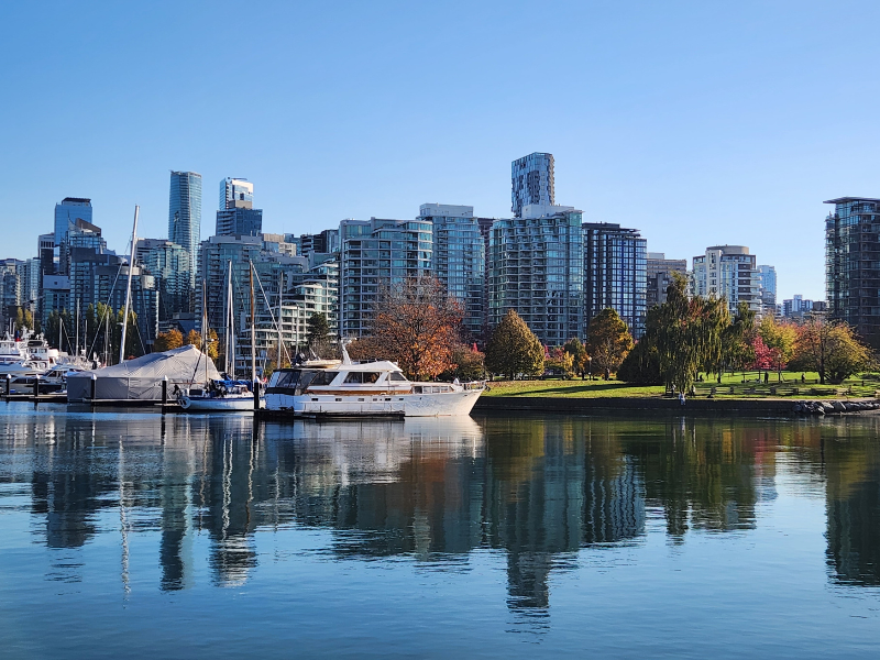 Vancouver skyline