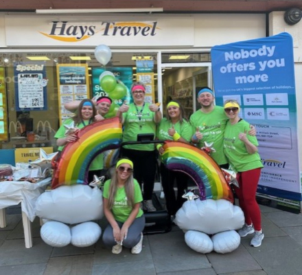 Travel agents' 24-hour treadmill challenge raises cash for local charities