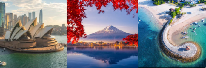 Exotic holiday location