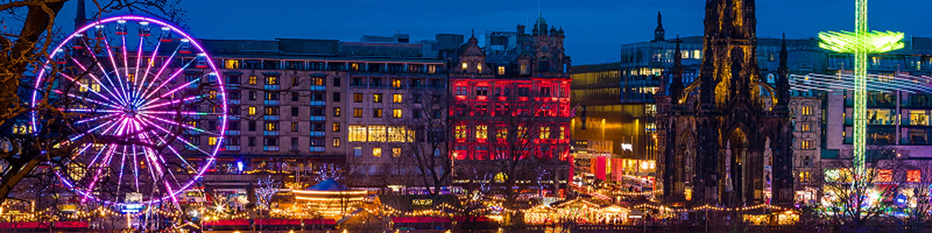 Melrose and Edinburgh Christmas Market Weekend