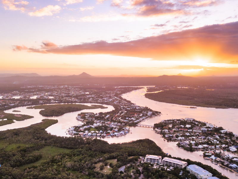 Brisbane,Noosa,Hervey Bay and Mooloolaba