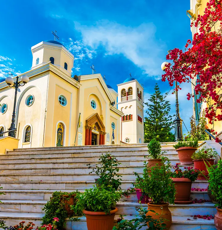 Fly from Manchester to Greece
