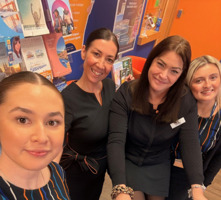 Topsham travel agents cycle 400 miles in a week for charity