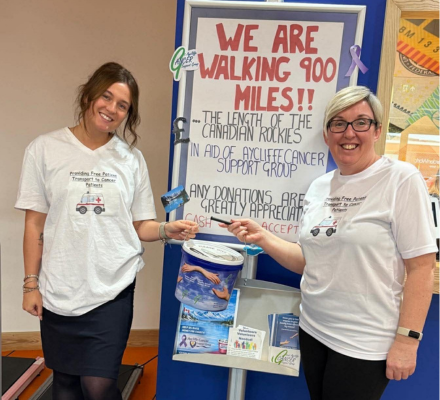 Travel agents walk length of Canadian Rockies for cancer charity
