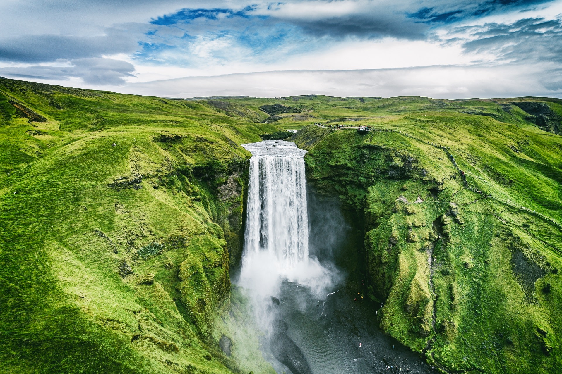 Iceland Waterfall