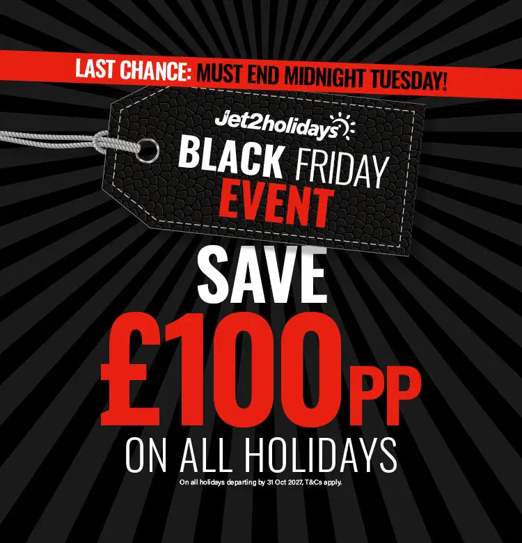 Jet2holidays Black Friday