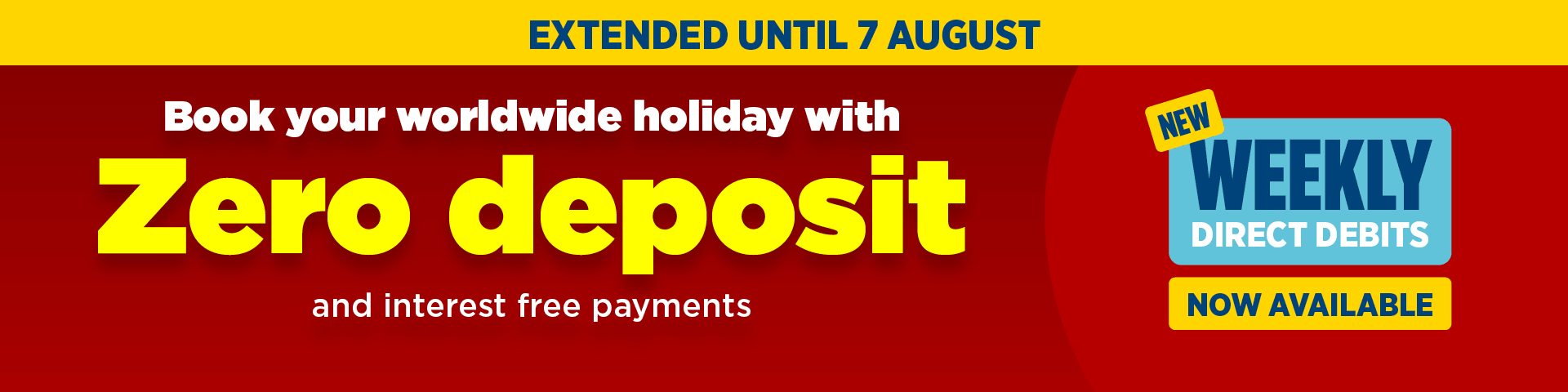 No Deposit Holidays