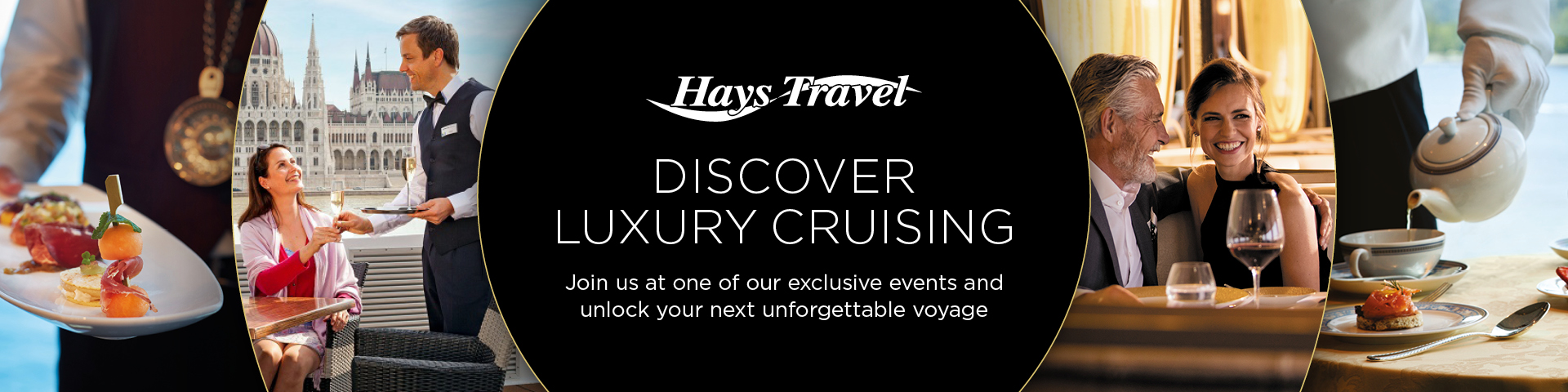 Luxury cruising events