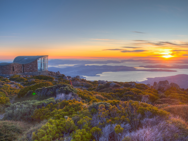 View from Mount Wellington, Tasmania