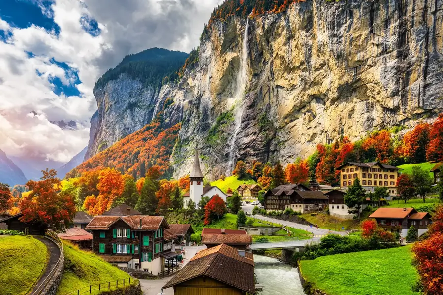 Switzerland Lauterbrunnen Valley