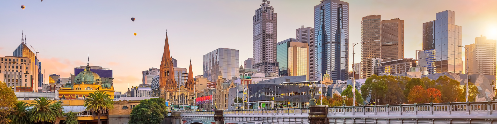 Perth, Adelaide & Melbourne