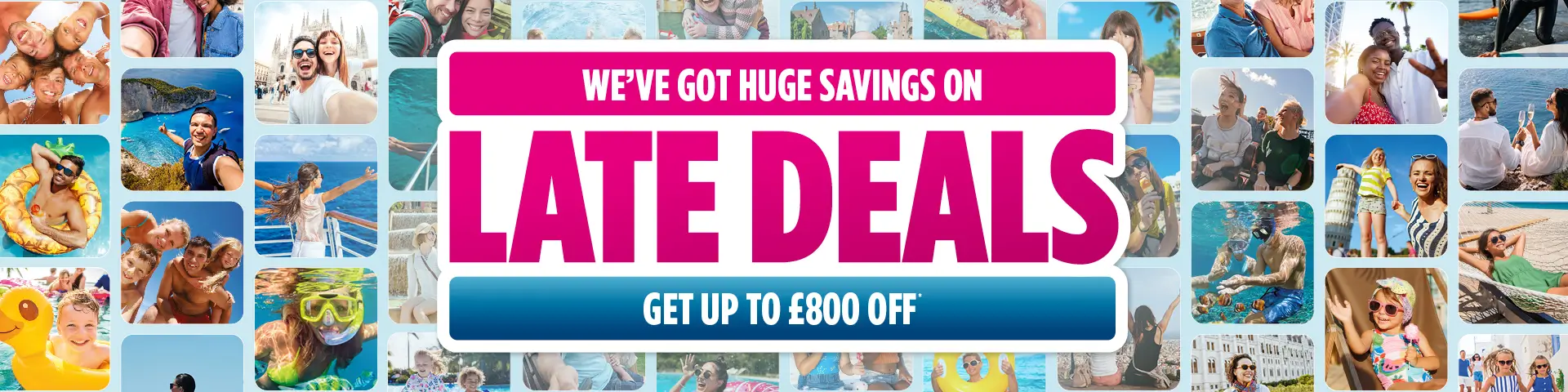 Last Minute Holidays & Late Deals