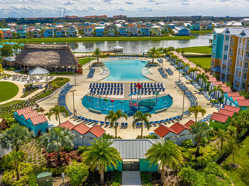 Swimming pool at the Hard Rock Hotel, Universal, Orlando